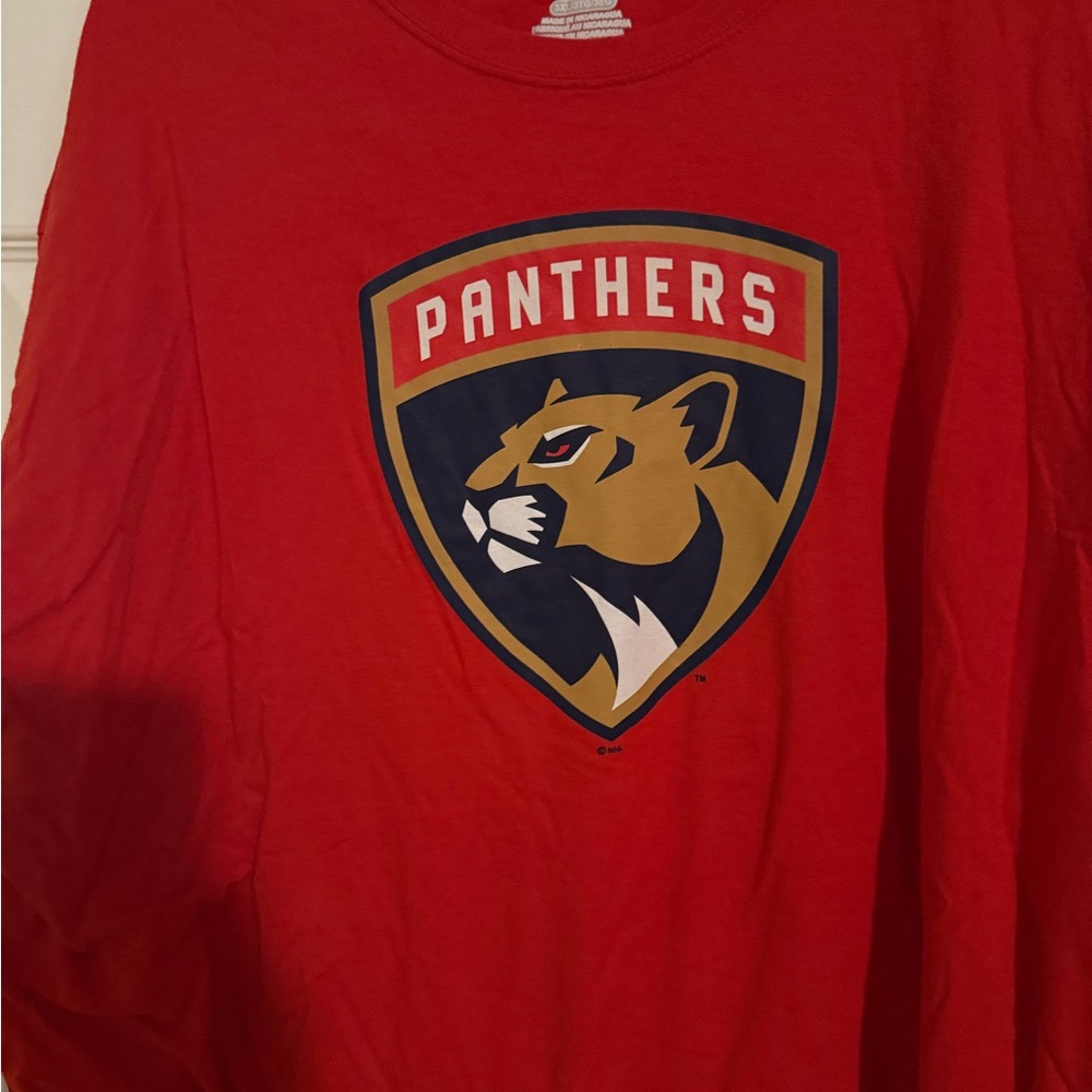 Fanatics Red Graphic Tee Long Sleeve 3XL